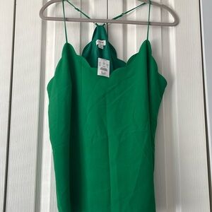 J Crew Scalloped cami
